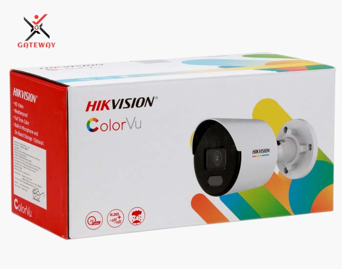 HIKVISION 2MP IP COLORVU BULLET CAMERA  DS-2CD1027G2-L